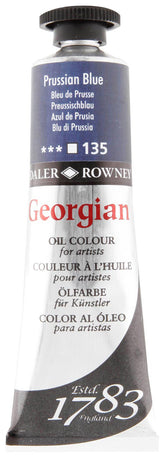Daler Rowney Georgian Oil Paint - Prussian Blue 38 ml